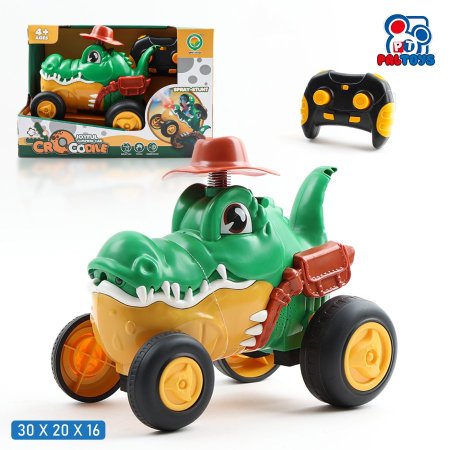 Croco Adventure Rider – لعبة التمساح تحكم عن بعد مع دخان